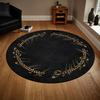 Legendary Movie Rug Living Room Round Rug Popular Home Rug Ring Round Rug Lord Popular Rug Fantastic Rug The Hobbit Rug