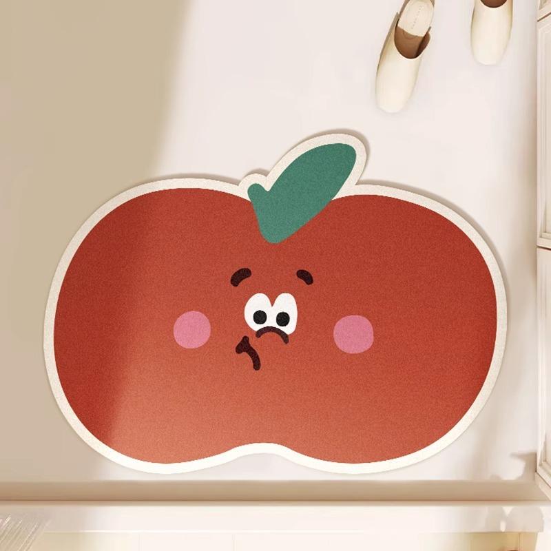 Bathroom Floor Mats for Household Toilets and Toilets Anti Slip Quick Drying Foot Mats for Bathroom Doors Dirt Resistant Carpets