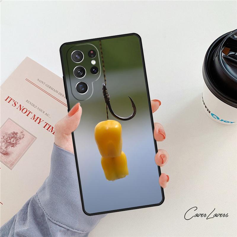 CARP FISHING RODS phone case For Samsung Galaxy S24 S25 S23 S22 Ultra Note 10 20 Plus S20 S21 FE Cover