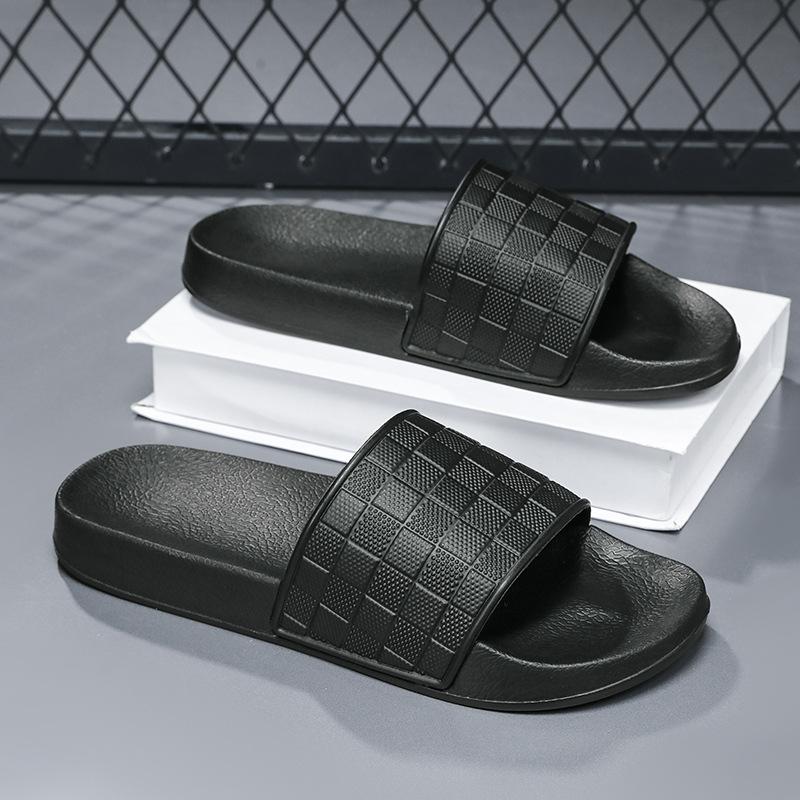 

Однословные мужские шлепанцы для лета 2025 года, новая мужская одежда, повседневные спортивные универсальные приморские пляжные шлепанцы большого размера для ходьбы по воде 39 чёрный