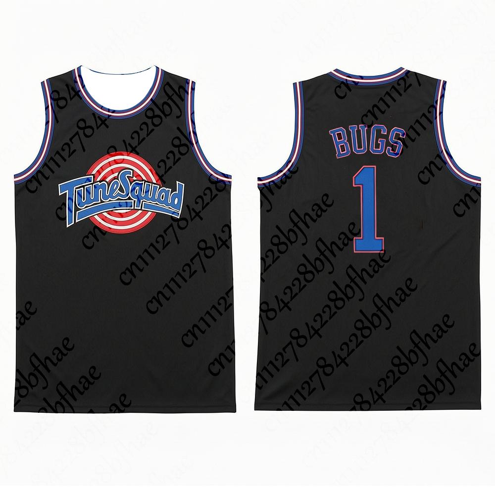 Space Jam Tune Squad Movie Basketball Jersey Retro Breathable Quick-Dry Men's And Women's Athletic Sport Tank Top for Children