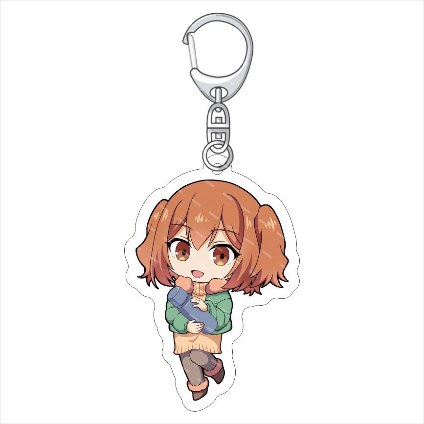Cute Anime Frieren Beyond Journey's End Sein Frieren Fern Stark Aura Acrylic Keychain Peripherals Backpack Pendant Gift 6CM