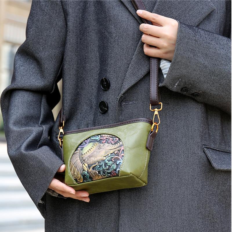 Soft Leather Mom'S Small Clutch Bag Women'S 2025 New Fashion Korean Edition Simple One Shoulder Bag Ladies Crossbody Handbag