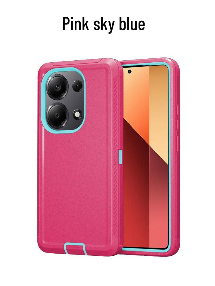 Redmi Note 13 Pro & POCO M6 Pro Anti-Drop Full-Coverage Protective Phone Case