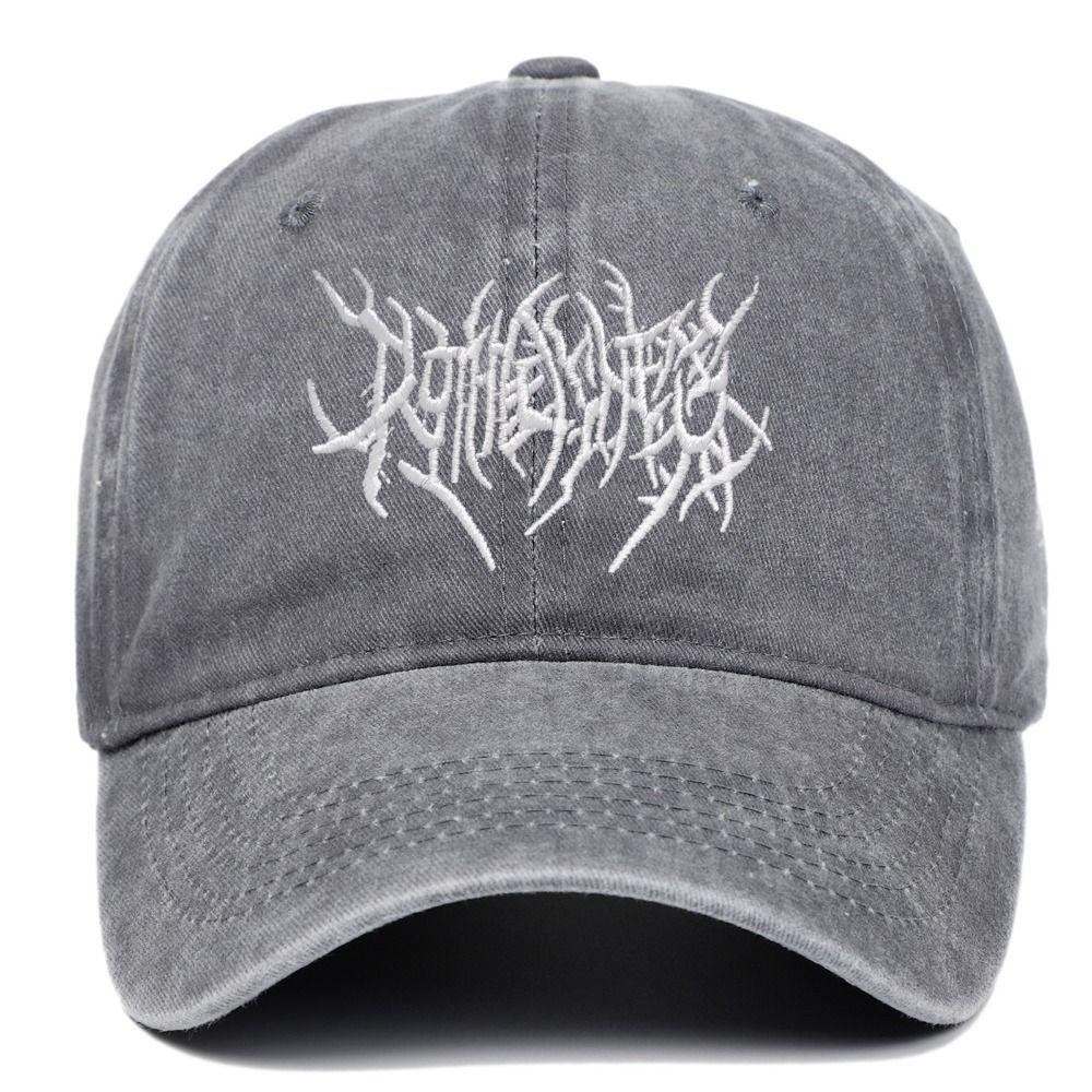 Adjustable Embroidery Baseball Caps Washed Baseball Hats  Man Women Outdoor Sports