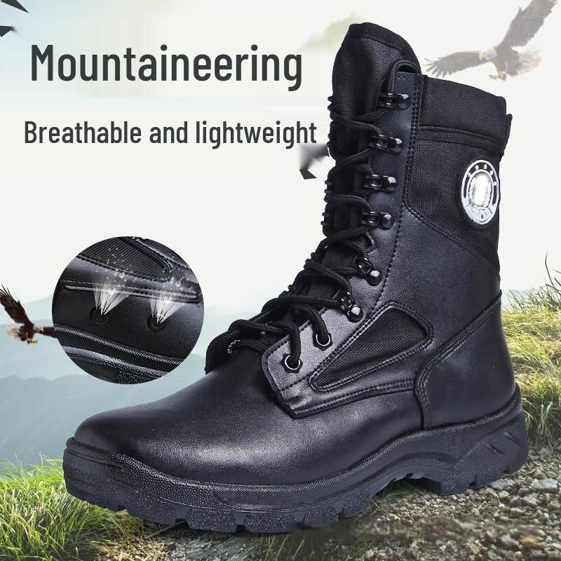 Ультралегкие высокие тактические защитные ботинки Bo Zong CN 38