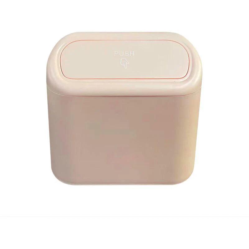Car Trashbin Mini Portable Car Trash Bin Hanging Vehicle Garbage Storage Box Case Automobile Car Trash Can with Lid Waterproof