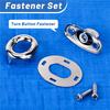 A03F-20Sets Marine Grade Twist Lock Fasteners Turn Button Eyelet,For Canvas Marine Boats Sailboats Rvs Fastener Turn Buttons