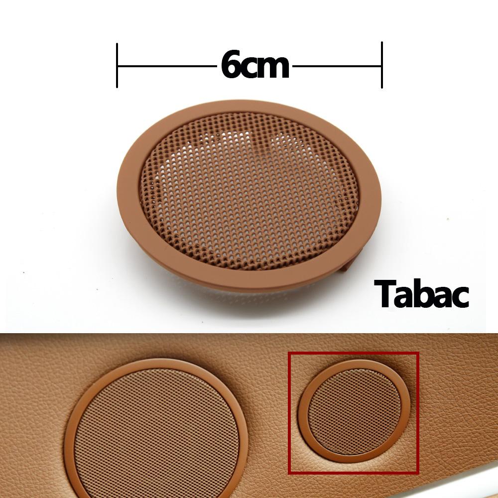 Interior Rear Door Small Round Tweeter Loudspeaker Cover For BMW X5 X6 E70 E71 E72 2007-2013 5 Series GT F07 2010-2017