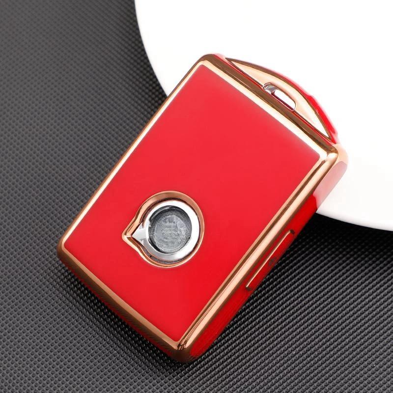 Car Tpu Key Case Holder Cover Shell For Volvo Xc40 Xc60 S90 Xc90 V90 T5 T6 T8 Fob Smart Key Protection Bag