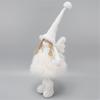 Illuminated Fabric Angel Statue Festival Tabletop Ornament Perfect For Christmas Weddings And Special Celebration