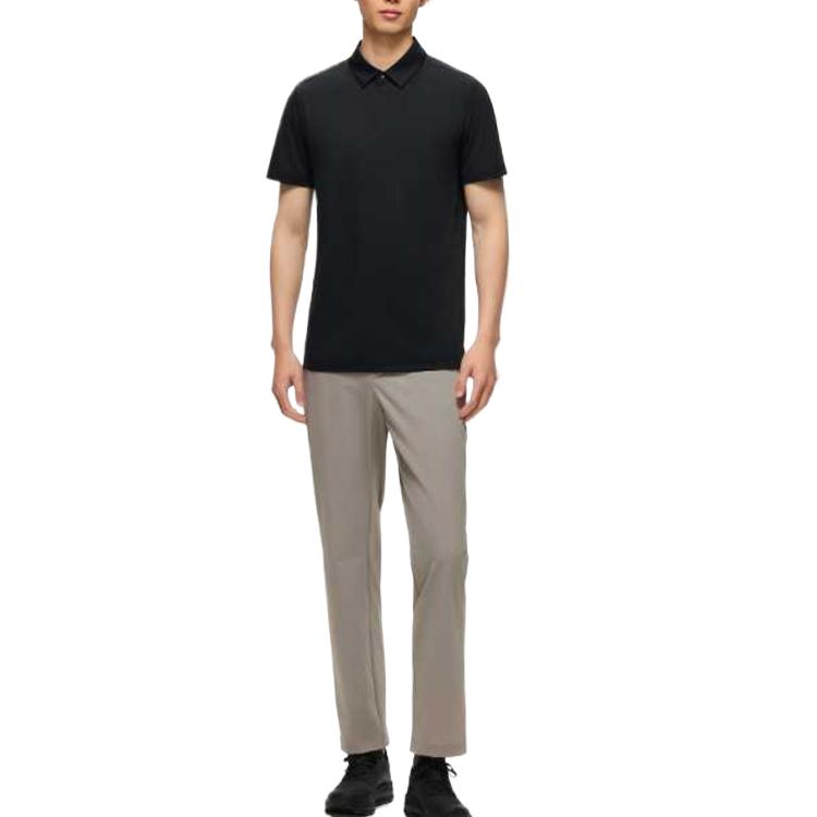 Anta Champion Series Sweat-Wicking Breathable Comfortable Pullover Polo Shirt Men Tops 152520125-3