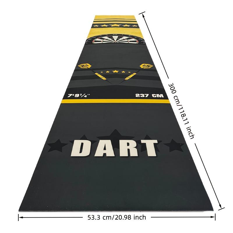 Dart Specific Floor Mat Standard Throw Line Non-Slip Wear Resistant Training Mat Game Room Bar Home Decor Carpet