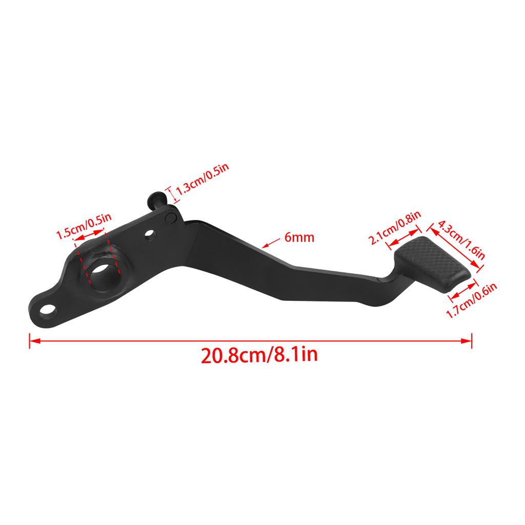 For Kawasaki Ninja 650 Z650 EX650 ER650 Z 650 2017-2025 Rear Footpegs Foot Brake Pedal Control Lever Aluminum Accessories