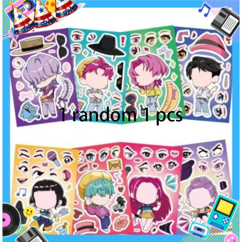 New Kpop   Witch Hunt Sticker DIY Handmade with Waterproof and Repeatable Stickers, Fun and Cute Gifts