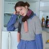 Trendy Skinny Knitted Scarf Soft Wool Blend Neckerchief Women's Neckwear for Daily Wear and Festivals