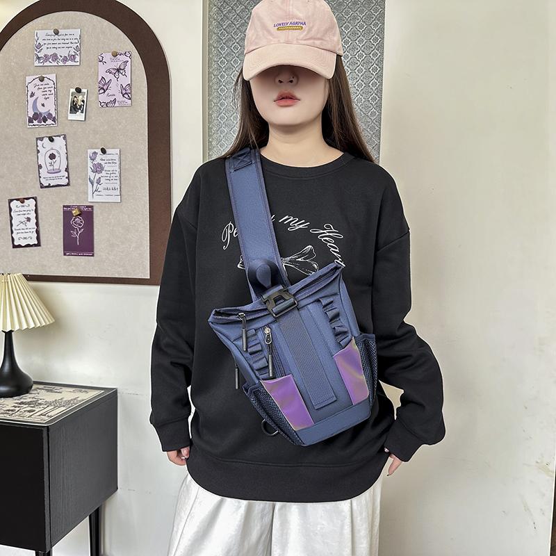 Многофункциональный тактический хип-хоп красочный светоотражающий рюкзак для мужчин — фото 12