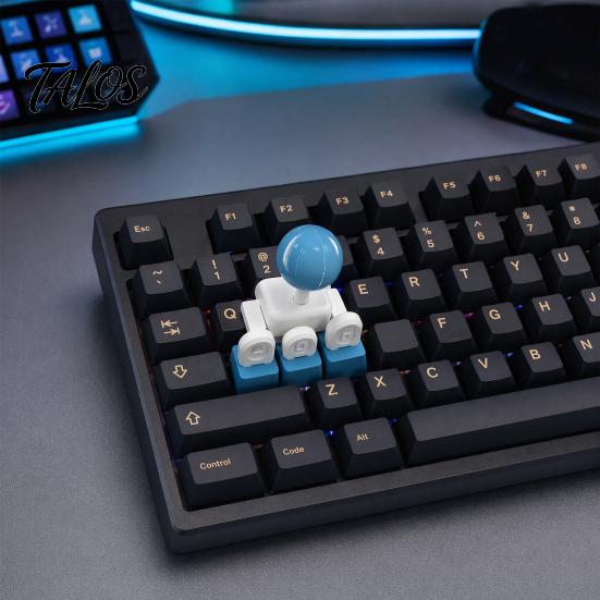 Retro Arcade Keyboard Mod 3D Printed Joystick Keycap, King of Fighters Themed Custom WASD Arrow Key Caps, Universal Fit for Most Personalized