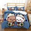 3D Print Bubu Dudu Cartoon Bear Panda Bedding Set Boys Girls Twin Queen King Size Duvet Cover Pillowcase Bed boys Adult