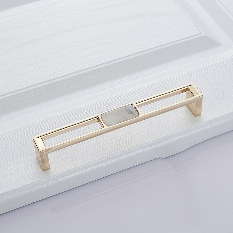 Gold Drawer Wardrobe Door Handle Modern Light Luxury Cabinet Drawer Handle Round Single Hole Small Handle