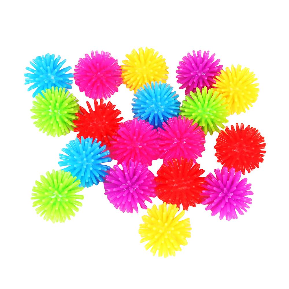 20/50pcs 25mm Soft Yangmei Ball Hedgehog Stress Relief Toy Children's Birthday Party Gift Goody Bag Filler Prize