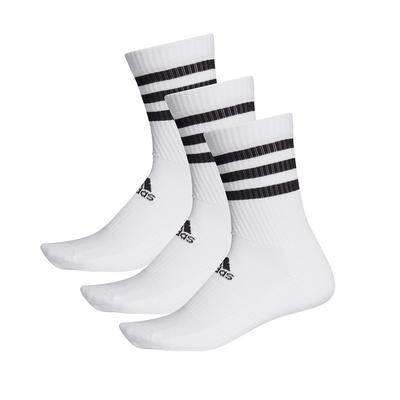 Adidas Three Line Cushion Crew 3p Dz9346 White White White