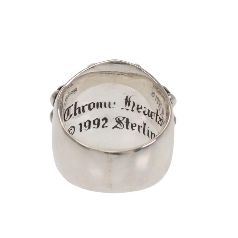 CHROME HEARTS  #17(JP Size) ring Silver925 mens