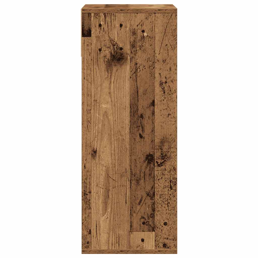 Bookshelf Vintage Wood Look 34 x 31 x 80 cm Engineered Wood