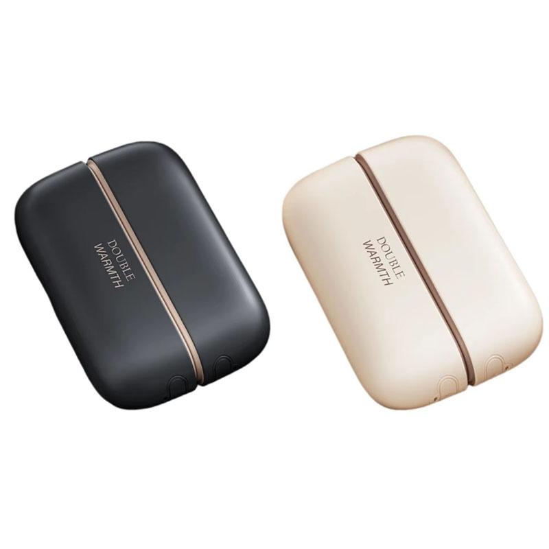 2-in-1 Magnetischer Elektrischer Handwärmer 6000mAh Mini-Handheizgerät Einstellung Split 3 Gänge Einstellbar Tragbarer Handwärmer Für Winter Innen Außen