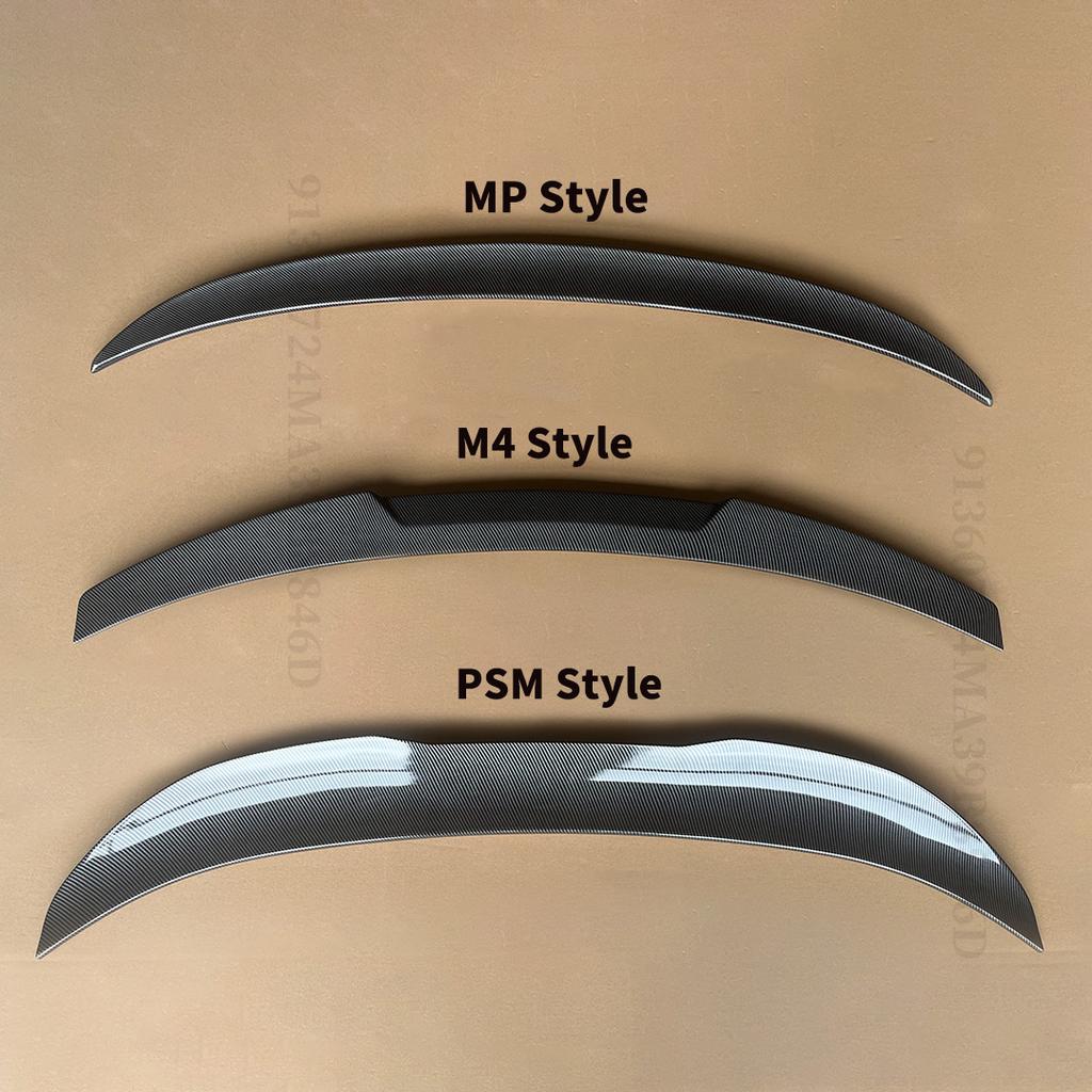 Racing Rear Wing Spoiler Tuning Accessories For BMW 3 Series F30 F31 2013-2018 M4 MP PSM Style Refit Trunk Lip Tail Trim Styling
