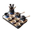 Tea set Portable Chinese travel tea set with gifts can be simple tea tray small set of gifts