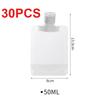 30/50/100ML Thickened Travel Size Refillable Pouch Portable Cosmetic Squeeze Bag for Lotion Shampoo Shower Gel Facial Cleanser