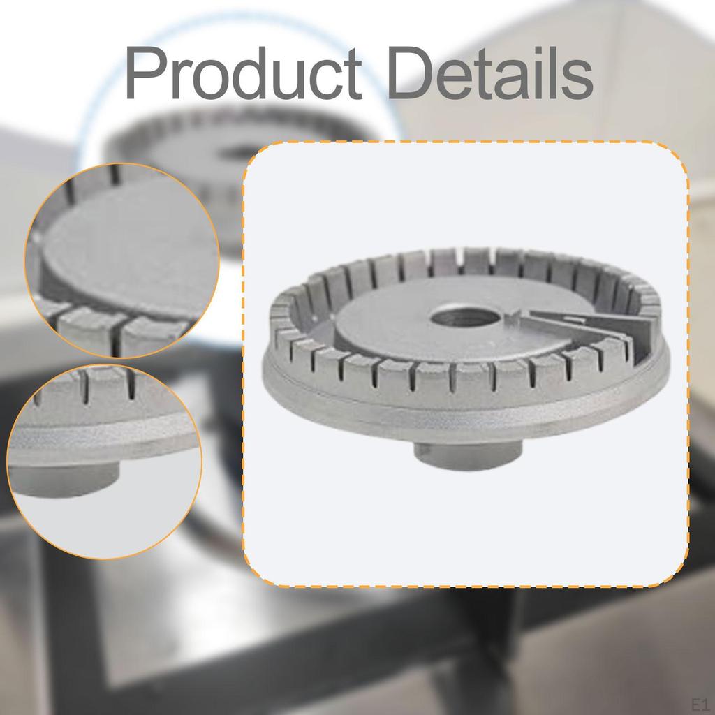 WB16x24722 Range Surface Burner Base Replaces Attachment Easy Installation Cast Iron Component