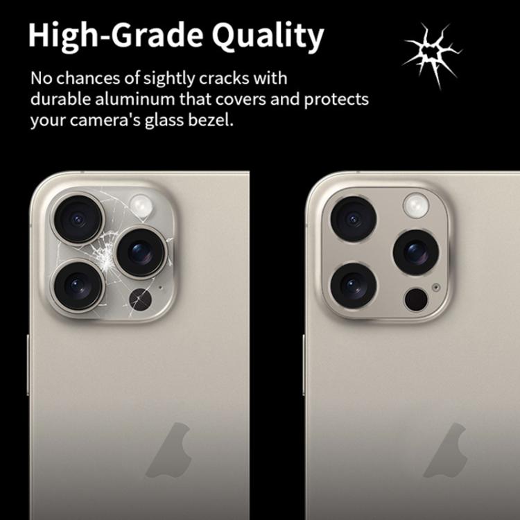 XDcase Titanium Alloy Hollow Camera Lens Protector