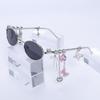 Popular Plain Glasses for Eye Fatigue Reduce with Oval Frame 2000s Cool Eyewears