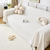Cotton Gauze Sofa Cover Full Coverage Simple One Piece Blanket Universal All Season Couch Slipcover