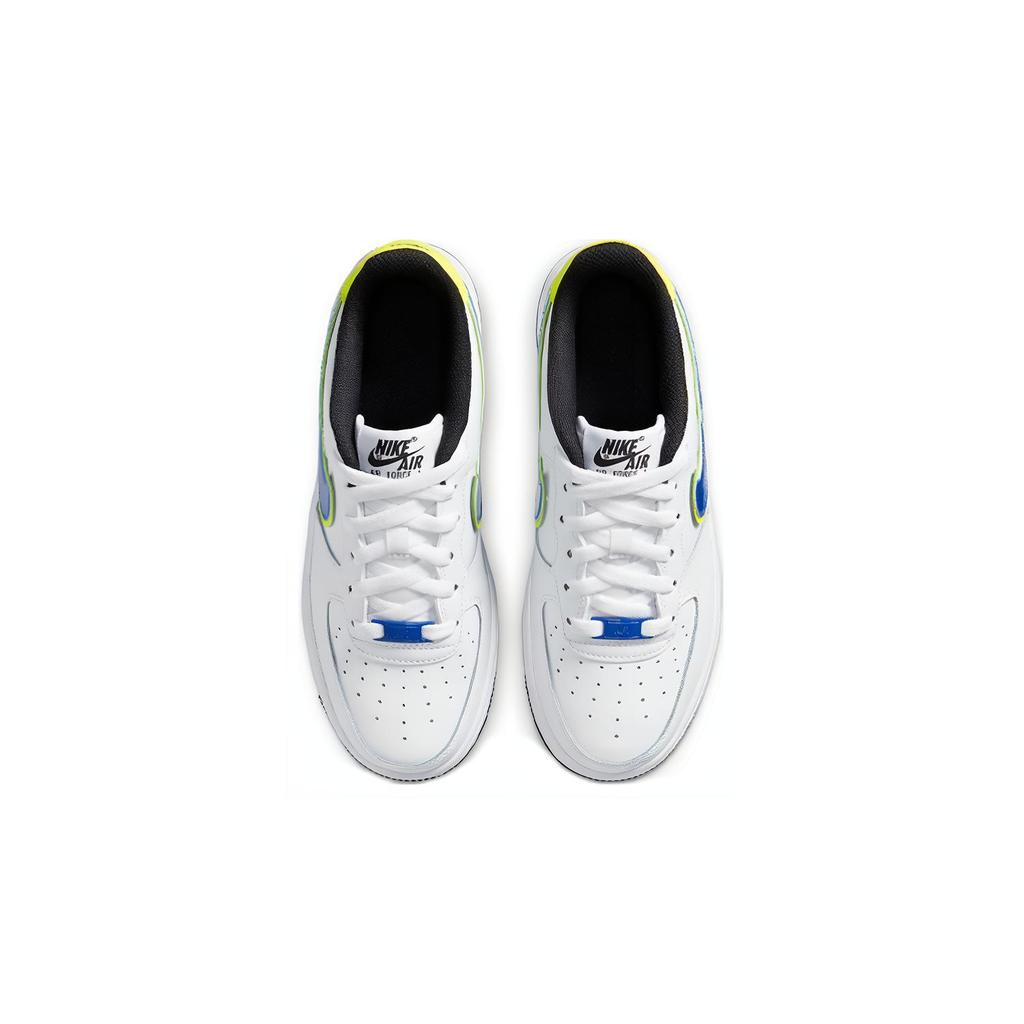 New Nike Air Force 1 '07 'Volt Racer Blue' GS DB1555-100