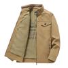 Men's Jackets Middle-aged Casual Tops Oversized Loose Fitting Pure Cotton