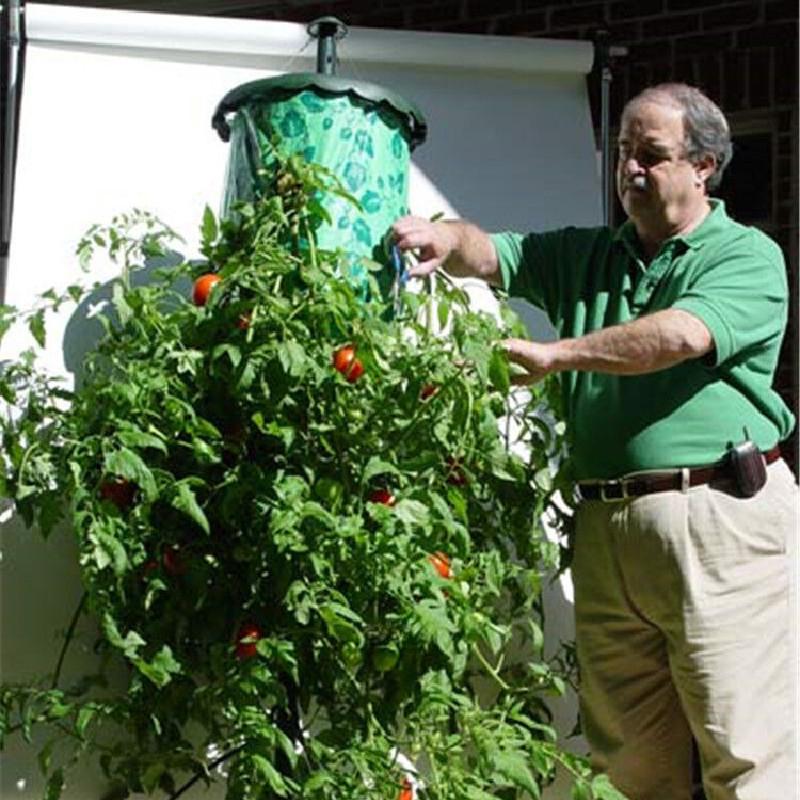 Sturdy Hanging Planter Bag For Tomatoes Strawberries Balcony And Home Gardening