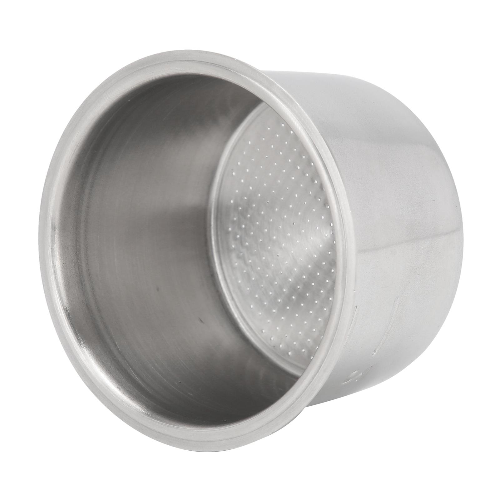 

51-мм фільтр для кави з нержавіючої сталі, одна стінка, пористий фільтр без тиску, 4 чашки