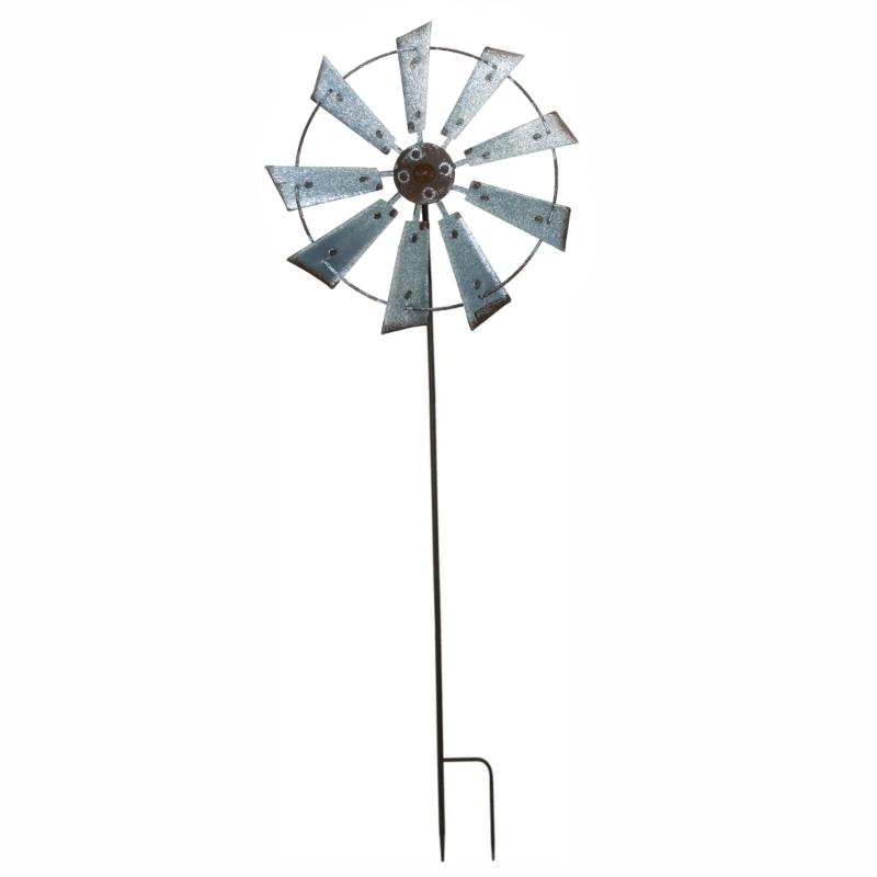 Wrought Iron Metal Windmill Outdoor Spinners Outdoor Decor Wind Mills Outdoor 1