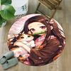 1pc Nezouko  Carpet, Round Rug, Comfortable, Suitable for Entryways, Living Rooms, Office, And Bedrooms, Christmas Decoration