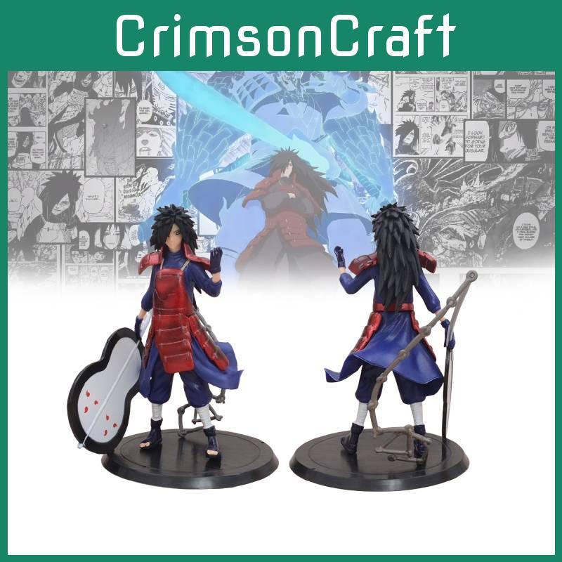 Exquisite Naruto Uchiha Obito Tobi Fan Action Figure Vibrant Red Pvc Display Model