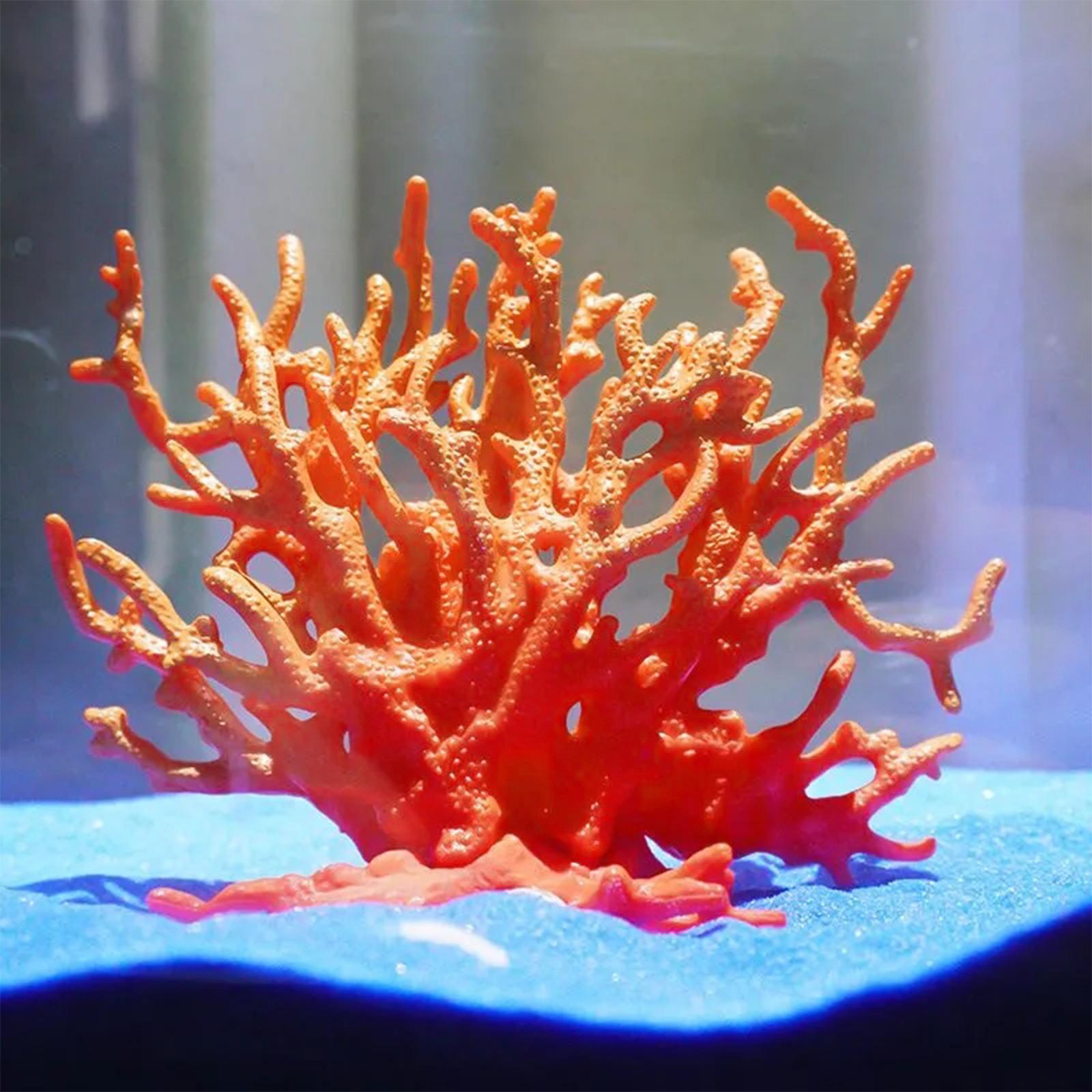 

1PCS Fish Tank Landscaping Aquarium Ornament Artificial Plants Grass Seaweed Simulation Volcano Luminous Stone Fish Tank Decor