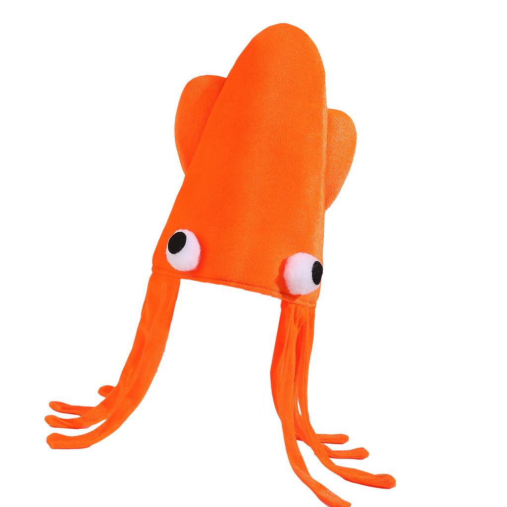 Creative Octopus Hat Creative Design For Costume Parties Festival Event And Performances Halloween Dressingup Headpiece