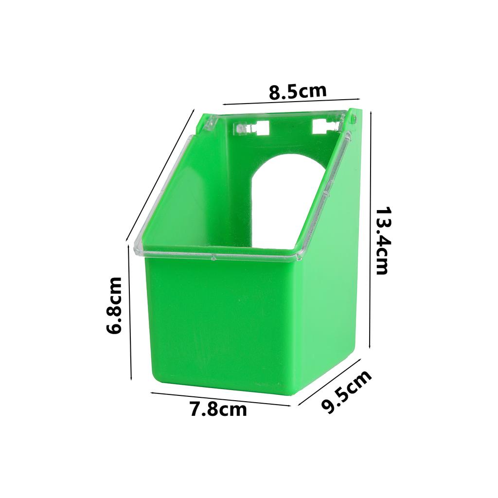 Pigeon 1/2/4Hole Hanging Cage Box Automatic Feeder Large Capacity Food Trough Food Storage Case Birds Supplies Pets Product 1Pc