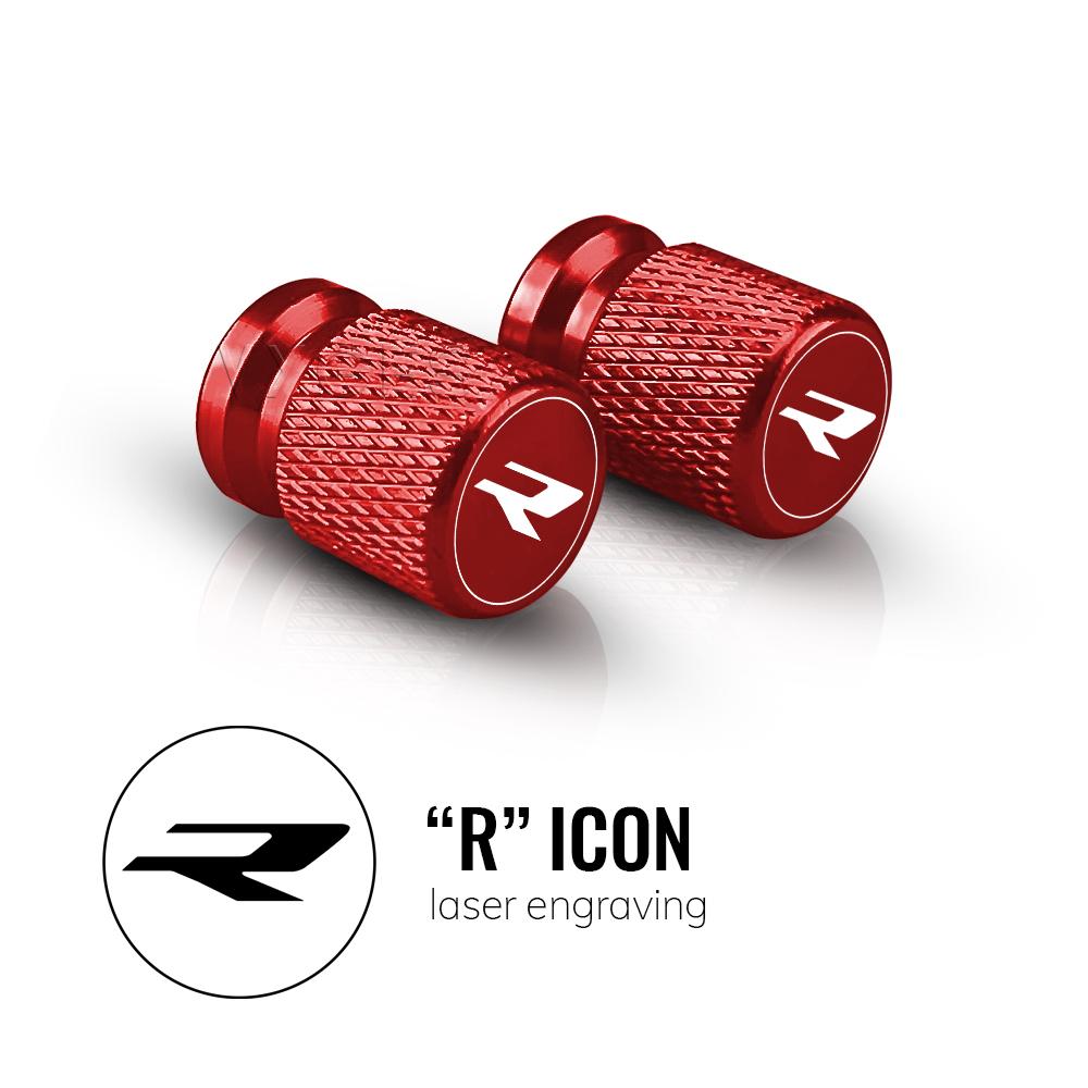For BMW R1250R R1200R R1150R R1100R R850R F900R F800R S1000R M1000R Motorcycle Standard Valve Cap Set Tire Caps Set