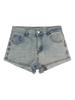 Summer 2026 American Spicy Girl A-Line Denim Hot Pants: Women’s Slimming Straight Super Short Shorts
