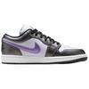 Jordan Air Jordan 1 Anti Slip Wear Resistant Low Top Vintage Basketball Shoes Women's Purple Black Jordan HJ5910-105