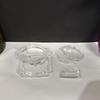 4PCS Decorative Rotatable Coin Storage Box Plastic Medal Storage Box Coin Display Box  Office